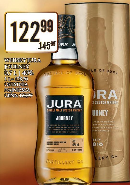 Dino Whisky tuba jura journey single malt oferta