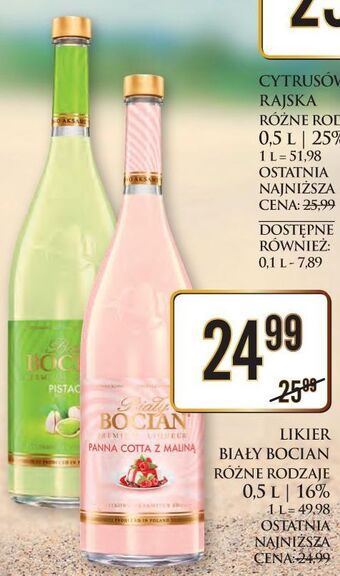 Dino Likier biały bocian pistacja oferta