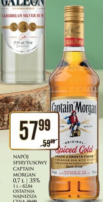 Rum captain morgan spiced gold