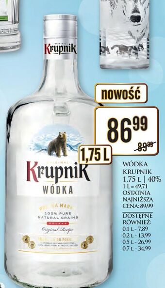 Dino Wódka krupnik vodka oferta