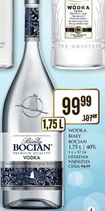Dino Wódka biały bocian vodka oferta