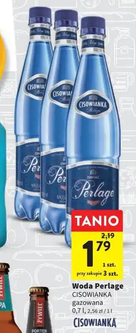 Intermarche Woda Perlage CISOWIANKA 0,7l oferta