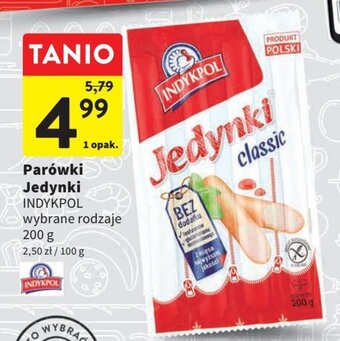 Intermarche Parówki Jedynki INDYKPOL 200g oferta