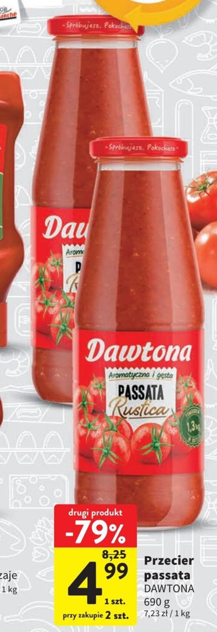 Intermarche Przecier passata 690g oferta