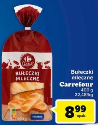 Carrefour Bułeczki mleczne Carrefour 400g oferta
