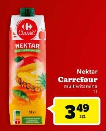 Nektar Carrefour multiwitamina 1l