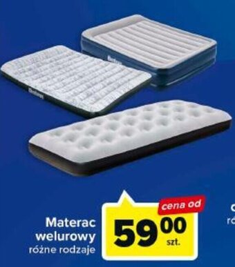 Carrefour Materac welurowy oferta
