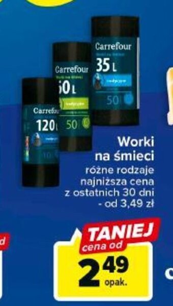Carrefour Worki na śmieci oferta