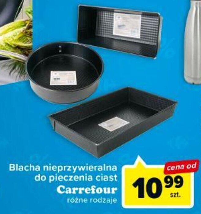 Carrefour Blacha nieprzywieralna do pieczenia ciast Carrefour oferta