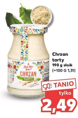 Kaufland Chrzan tarty k-classic stąd takie dobre! oferta