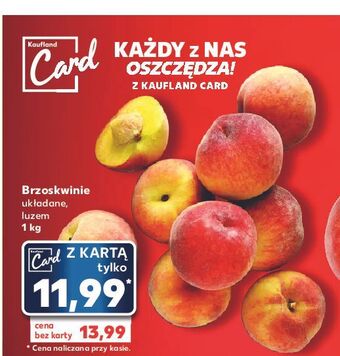 Kaufland Brzoskwinie oferta