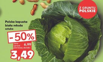Kaufland Kapusta biała młoda oferta