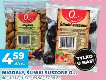 Top Market MIGDAŁY, ŚLIWKI SUSZONE O... 80-100 G oferta