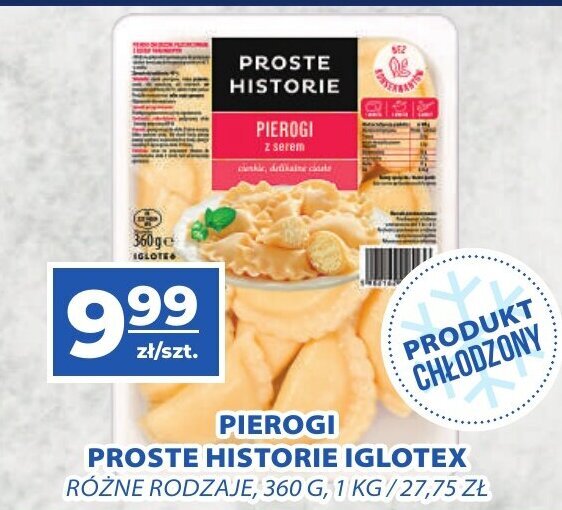 Top Market PIEROGI PROSTE HISTORIE IGLOTEX 360g oferta