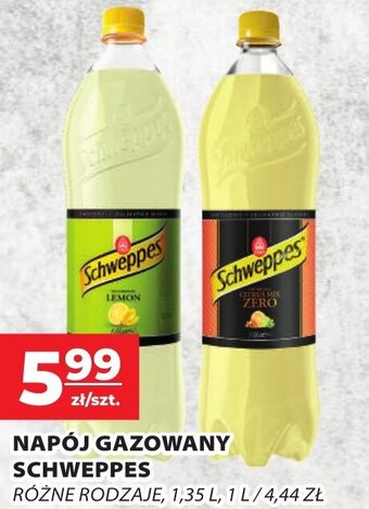 Top Market NAPÓJ GAZOWANY SCHWEPPES 1,35l oferta