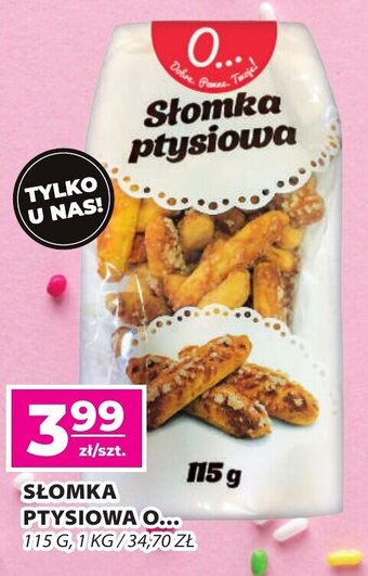 Top Market SŁOMKA PTYSIOWA O... 115 G oferta
