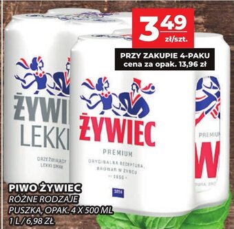 Top Market PIWO ŻYWIEC 500ml oferta