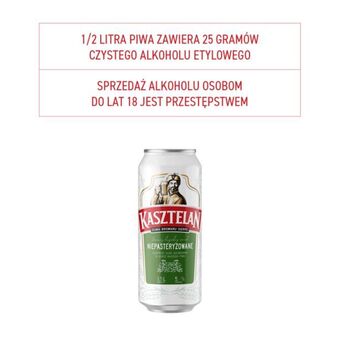 ALDI Piwo kasztelan niepasteryzowane oferta