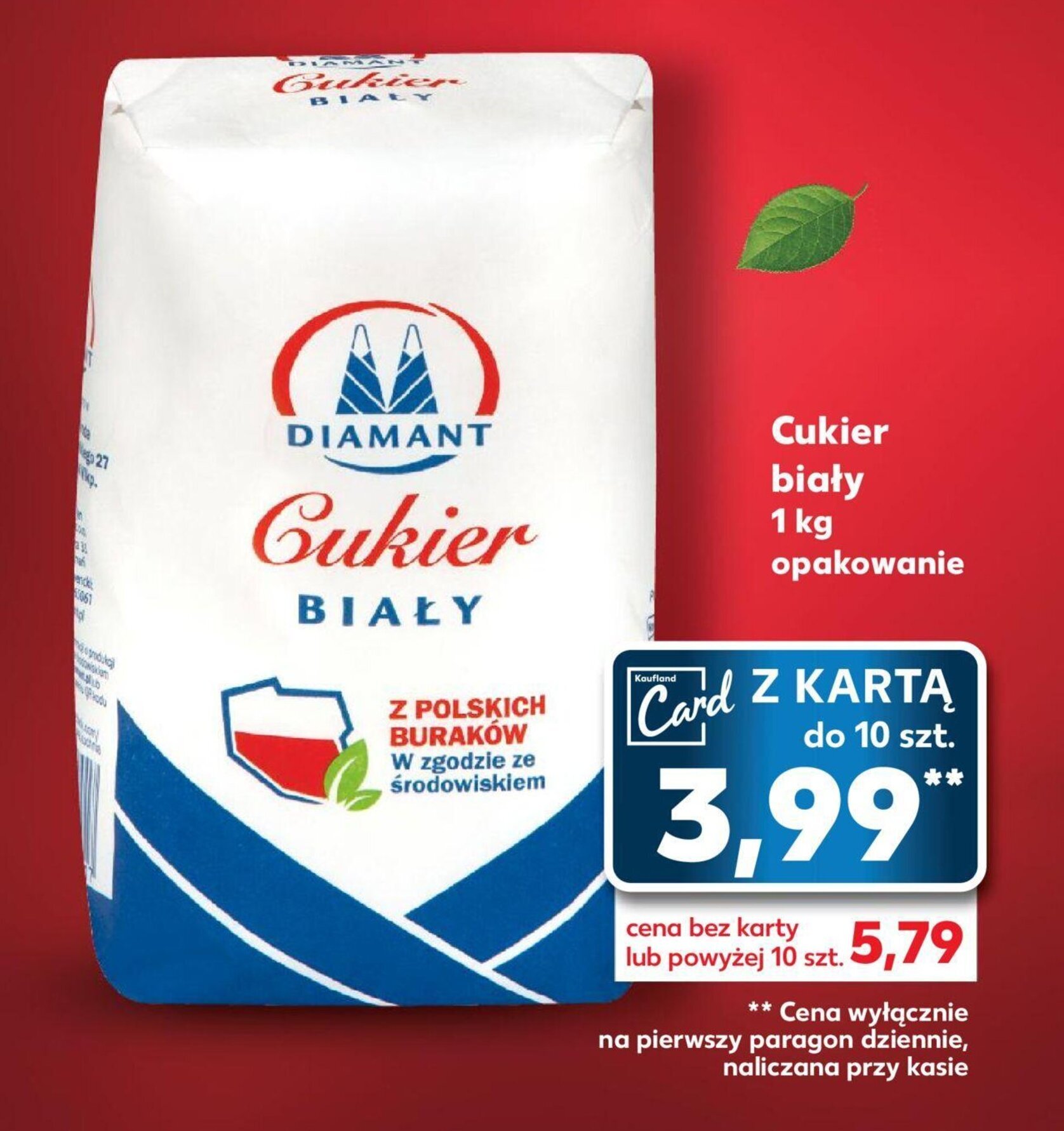 Kaufland DIAMANT Cukier biały 1 kg oferta