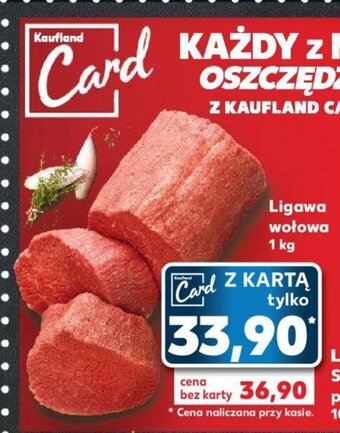 Kaufland Ligawa wołowa 1 kg oferta