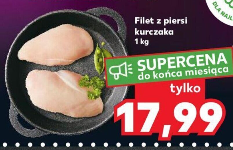 Kaufland Filet z piersi kurczaka 1 kg oferta