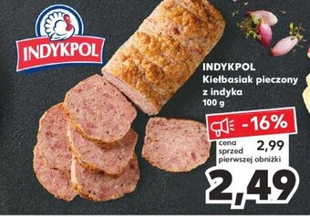 Kaufland INDYKPOL Kiełbasiak pieczony z indyka 100g oferta