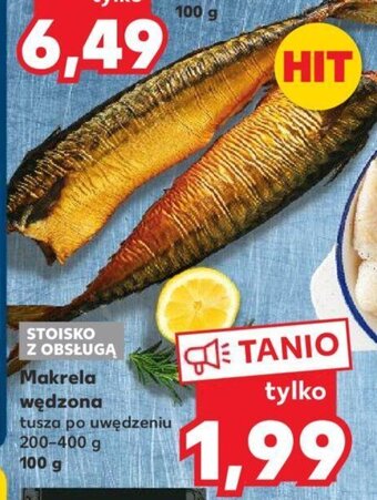 Kaufland Makrela wędzona 100g oferta