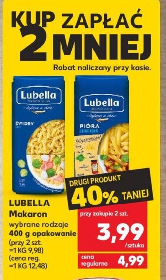 Kaufland LUBELLA Makaron 400g oferta