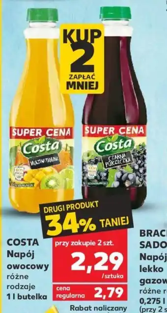 Kaufland Costa Napój owocowy 1l oferta