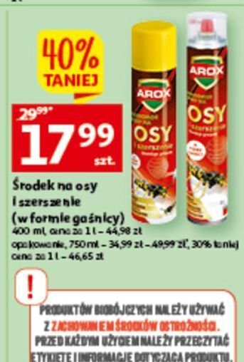 Auchan Spray na osy arox oferta