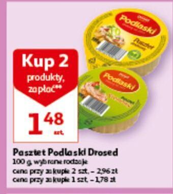 Auchan Pasztet drobiowy drosed podlaski oferta