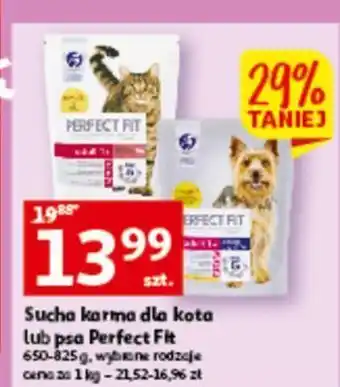 Auchan Karma dla psa adult 1+ z kurczakiem perfect fit oferta