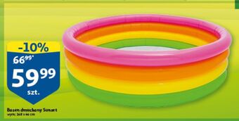 Auchan Basen sunset 168 x 46 cm oferta