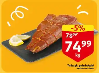 Auchan Tuńczyk wędzony na zimno - polędwica oferta