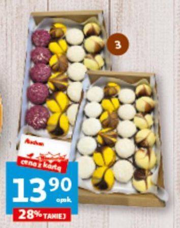 Auchan Ciastka snieżynki oferta