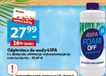 Auchan Odpieniacz do jacuzzi i mini basenów 4spa oferta