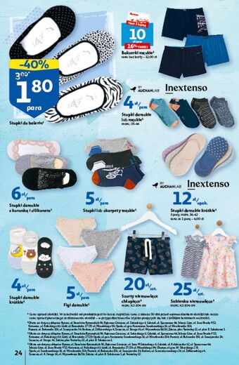 Auchan Stopki do balerin oferta
