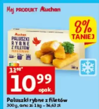 Auchan Paluszki rybne panierowane auchan oferta