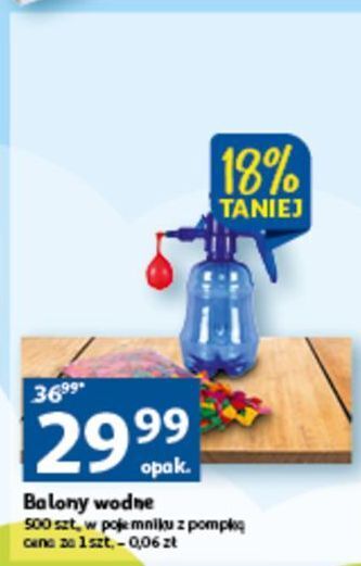 Auchan Balony wodne qbi oferta