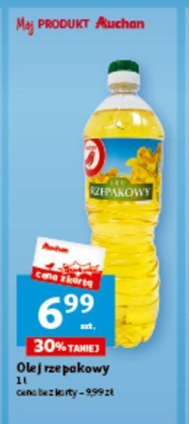 Auchan Olej rzepakowy auchan oferta
