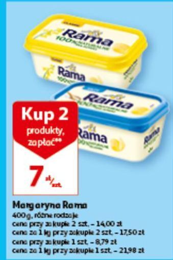 Auchan Margaryna rama salty oferta