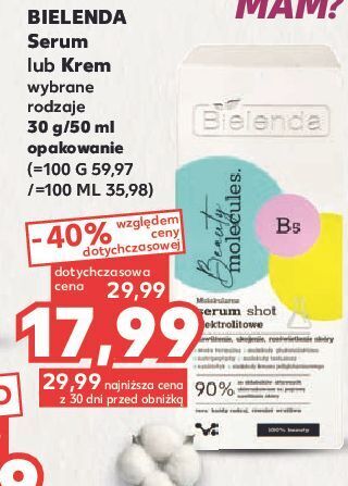 Kaufland Serum do twarzy b5 bielenda beauty molecules oferta