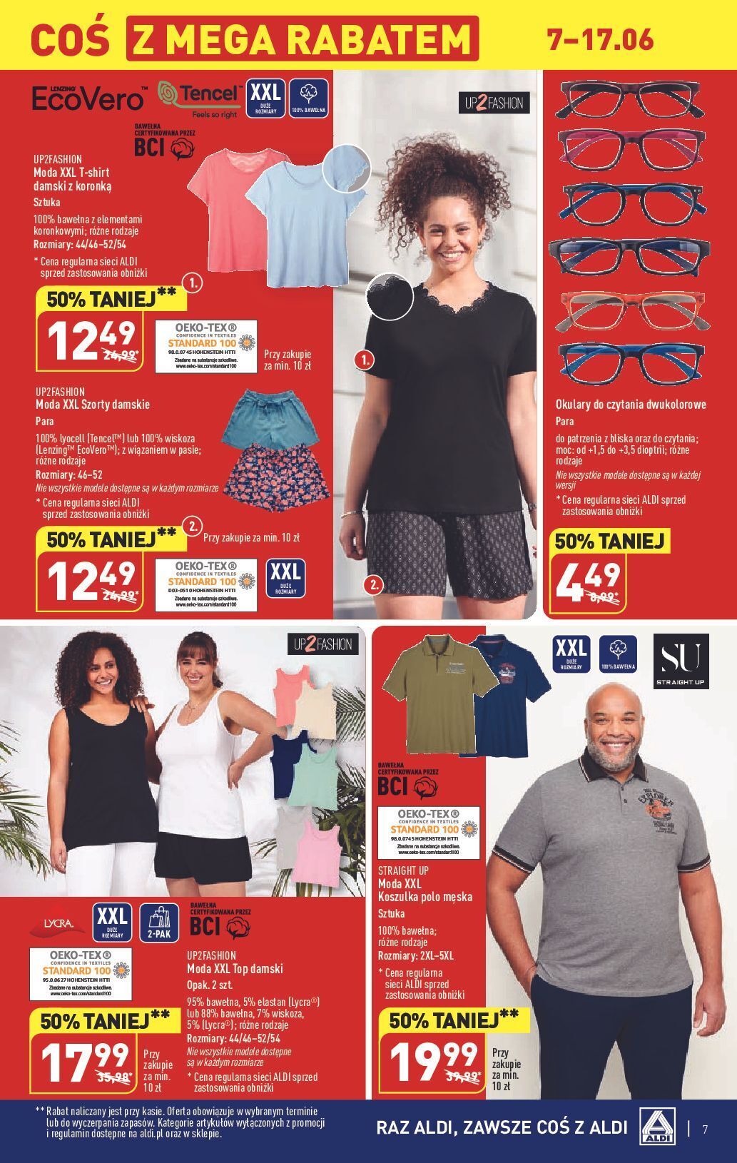ALDI Top damski up2fashion oferta