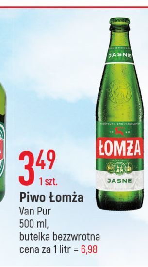 E.Leclerc Piwo łomża jasne (dawniej export) oferta