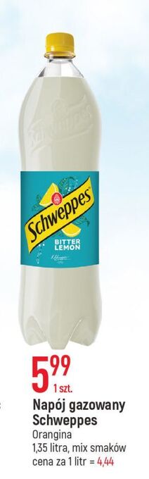 E.Leclerc Napój bitter lemon schweppes oferta