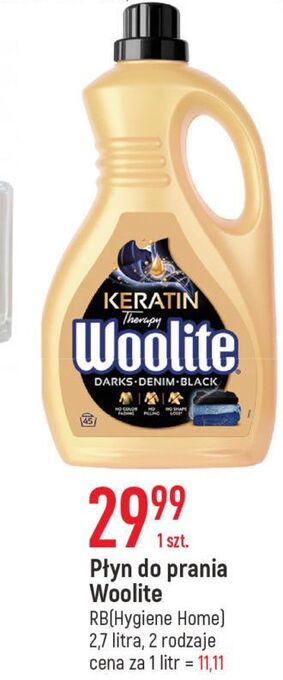 E.Leclerc Płyn do prania mix colors woolite keratin oferta