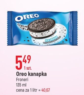 E.Leclerc Lody z kawałkami ciastek oreo ice cream oferta