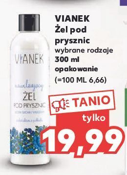 Kaufland Żel pod prysznic do suchej i wrażliwej skóry vianek nawilżający oferta