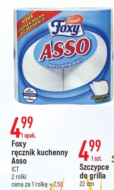 E.Leclerc Ręcznik papierowy foxy asso oferta