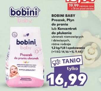 Kaufland Proszek do prania kolor bobini baby oferta